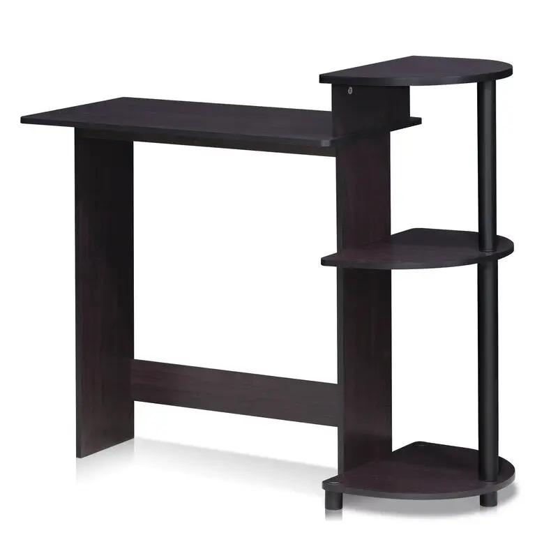 Contemporary Home Office Computer Desk in Black Finish by HomePacific