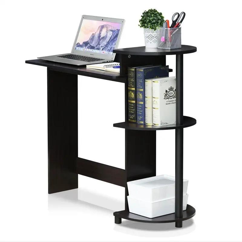 Contemporary Home Office Computer Desk in Black Finish by HomePacific
