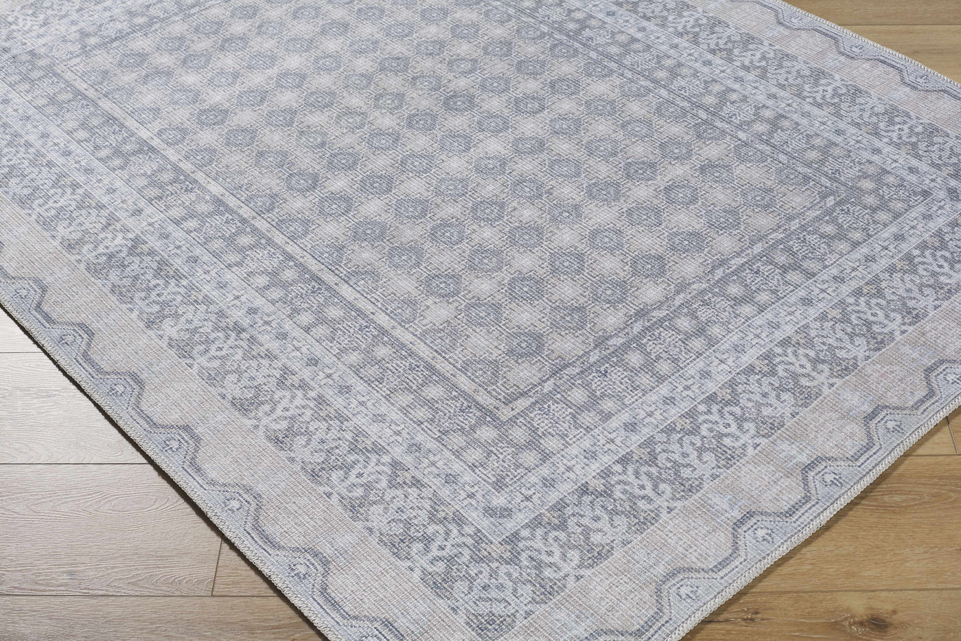 Rainier Blue Washable Rug | Our PNW Home X Livabliss by Boutique Rugs