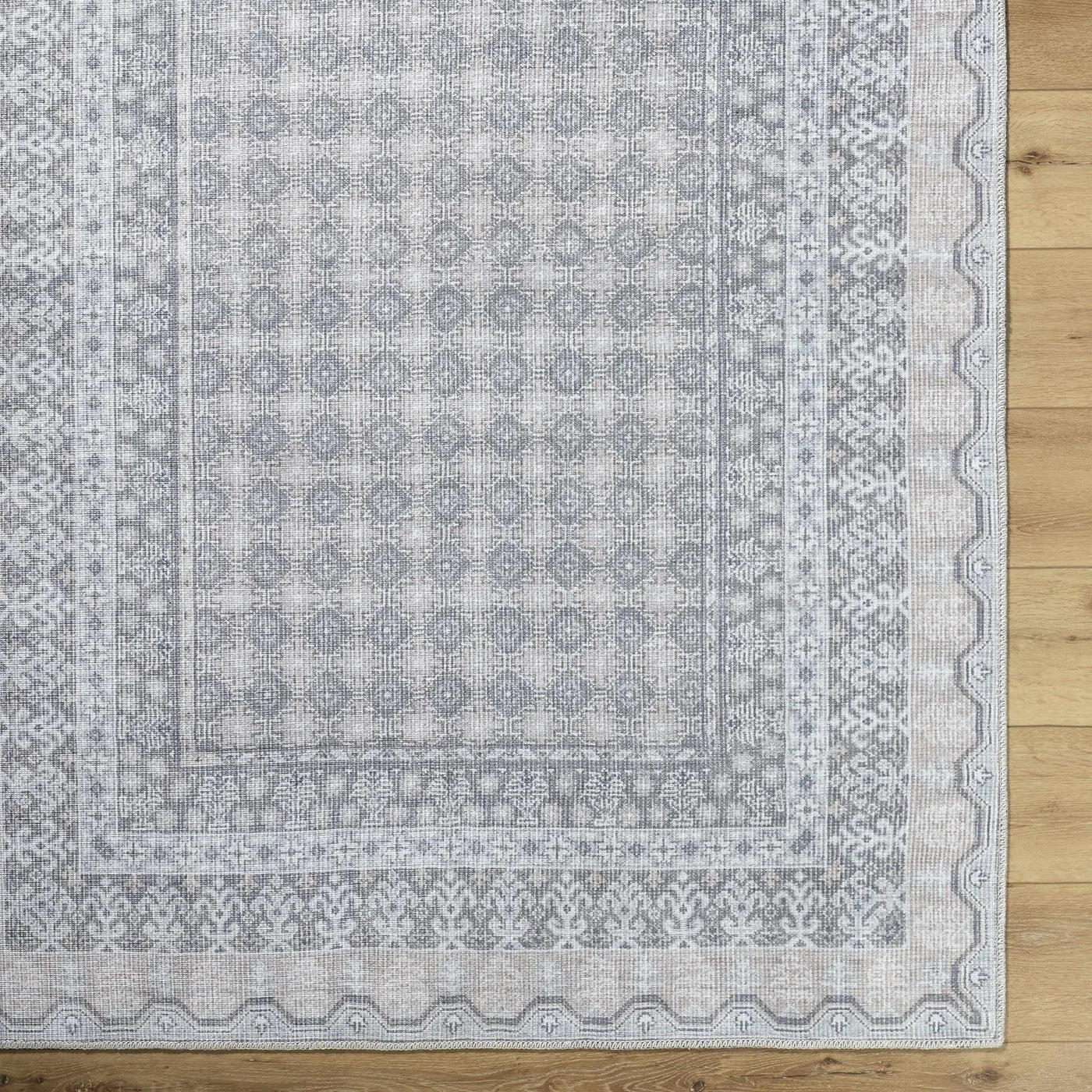 Rainier Blue Washable Rug | Our PNW Home X Livabliss by Boutique Rugs