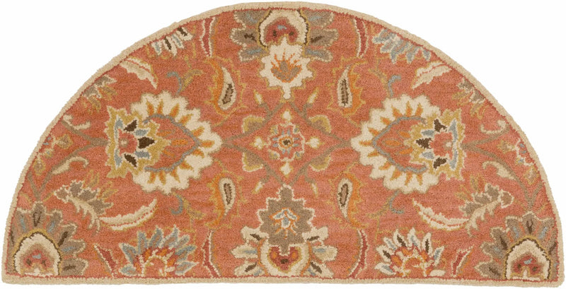 Chesterton Hand Tufted Orange 1112 Area Rug by Boutique Rugs