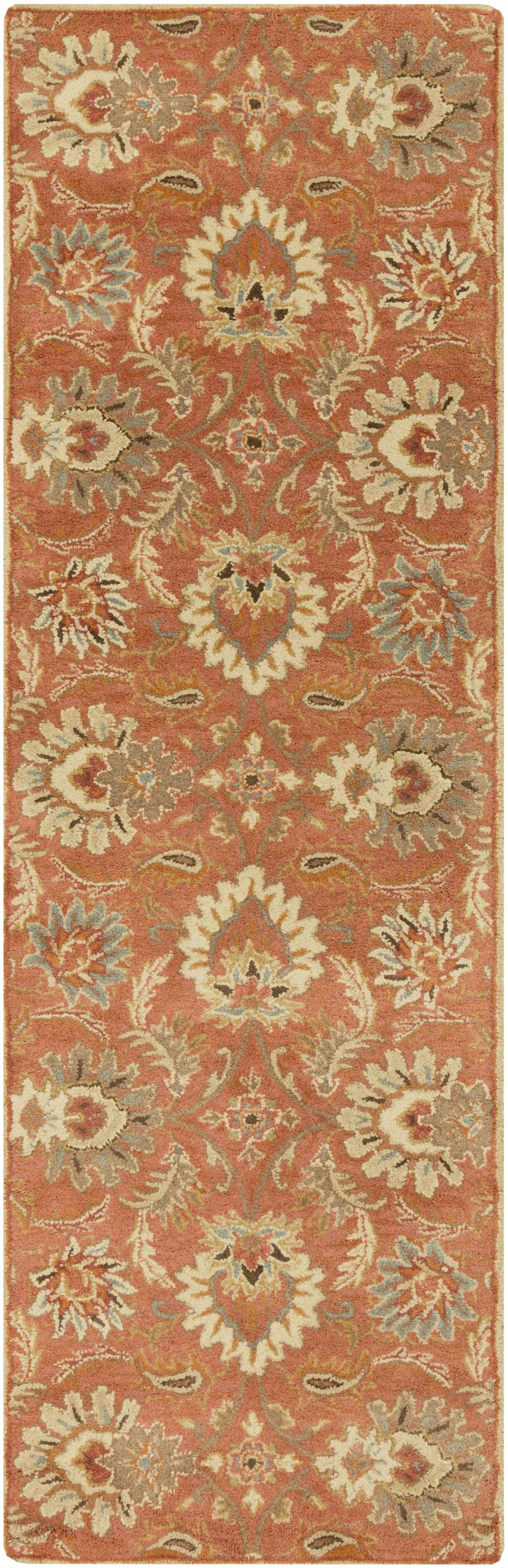 Chesterton Hand Tufted Orange 1112 Area Rug by Boutique Rugs