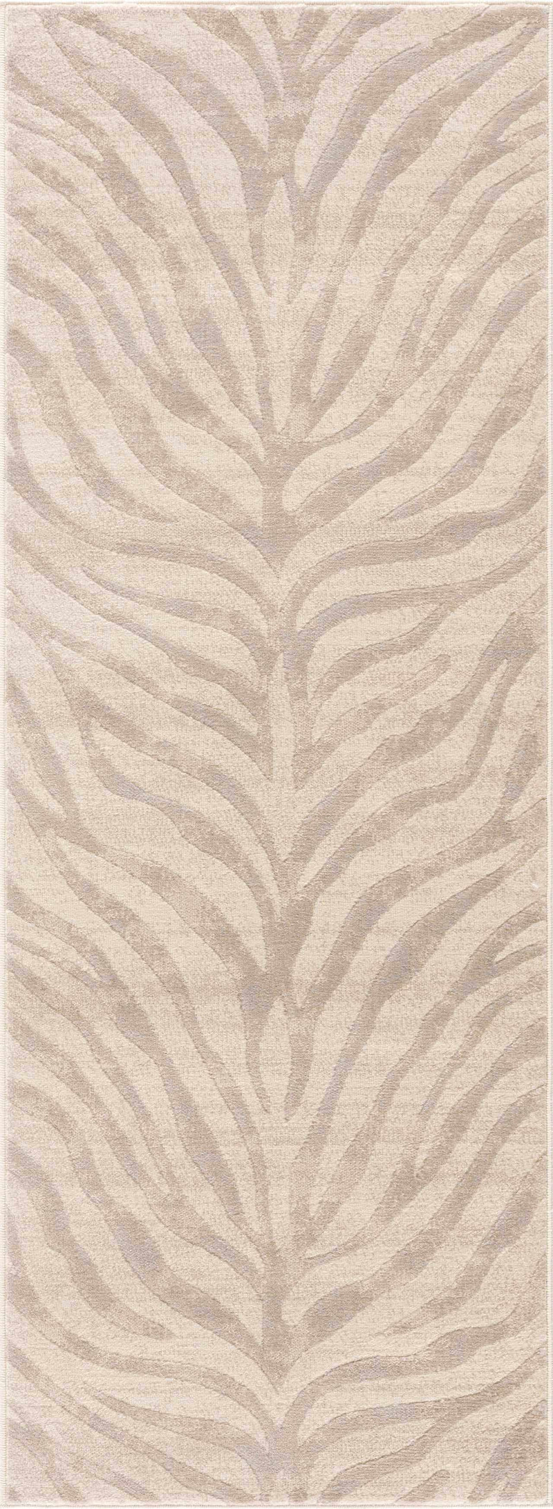 Beige Manteca Zebra Print Area Rug by Boutique Rugs