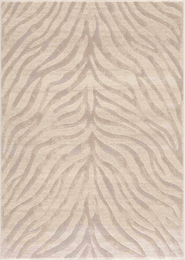 Beige Manteca Zebra Print Area Rug, photo 2 of 16