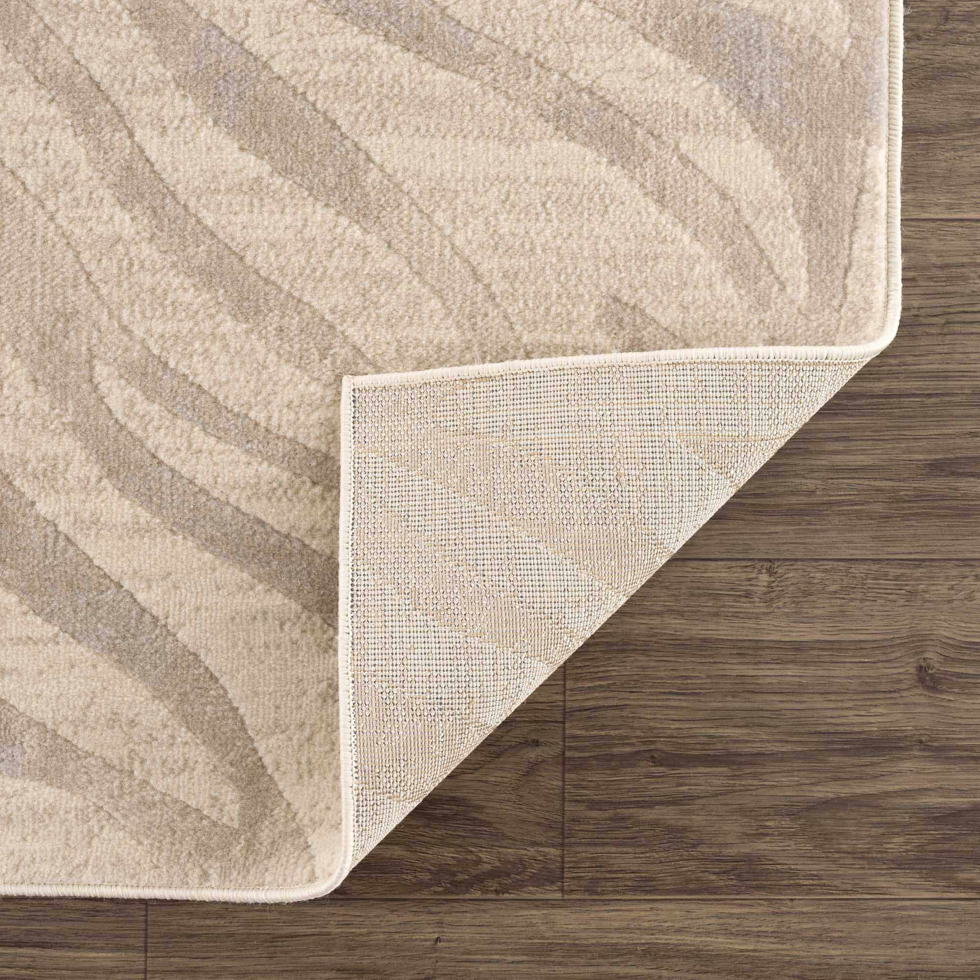 Beige Manteca Zebra Print Area Rug by Boutique Rugs