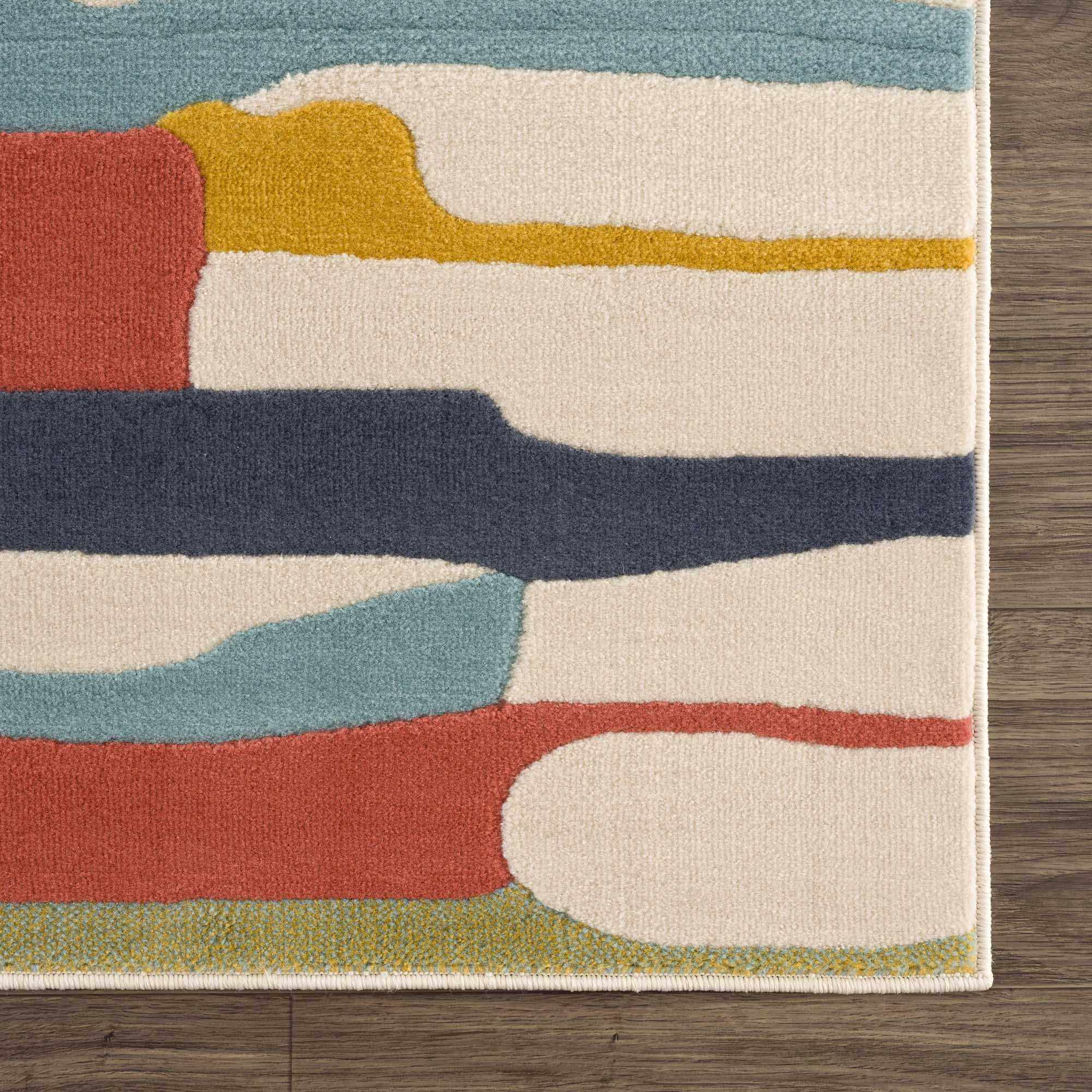 Southfields Colorful Modern Area Carpet by Boutique Rugs