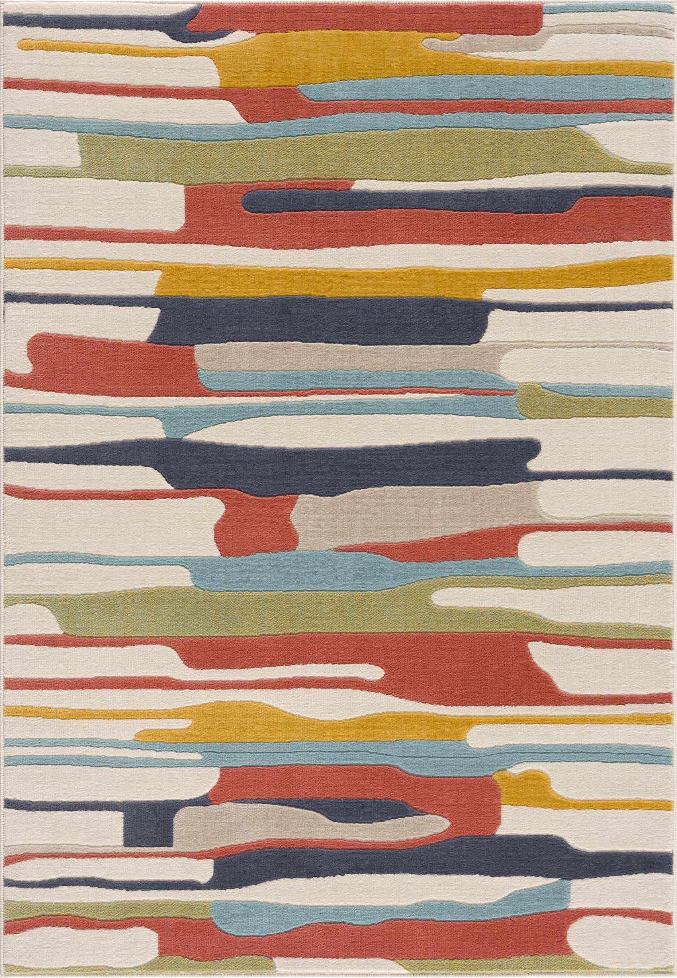 Southfields Colorful Modern Area Carpet by Boutique Rugs