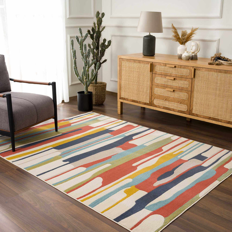 Southfields Colorful Modern Area Carpet by Boutique Rugs
