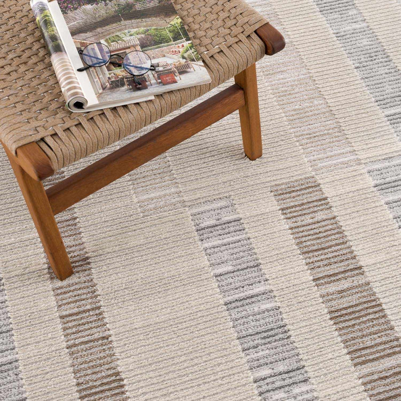 Chouko Broken-Striped Area Rug by Boutique Rugs
