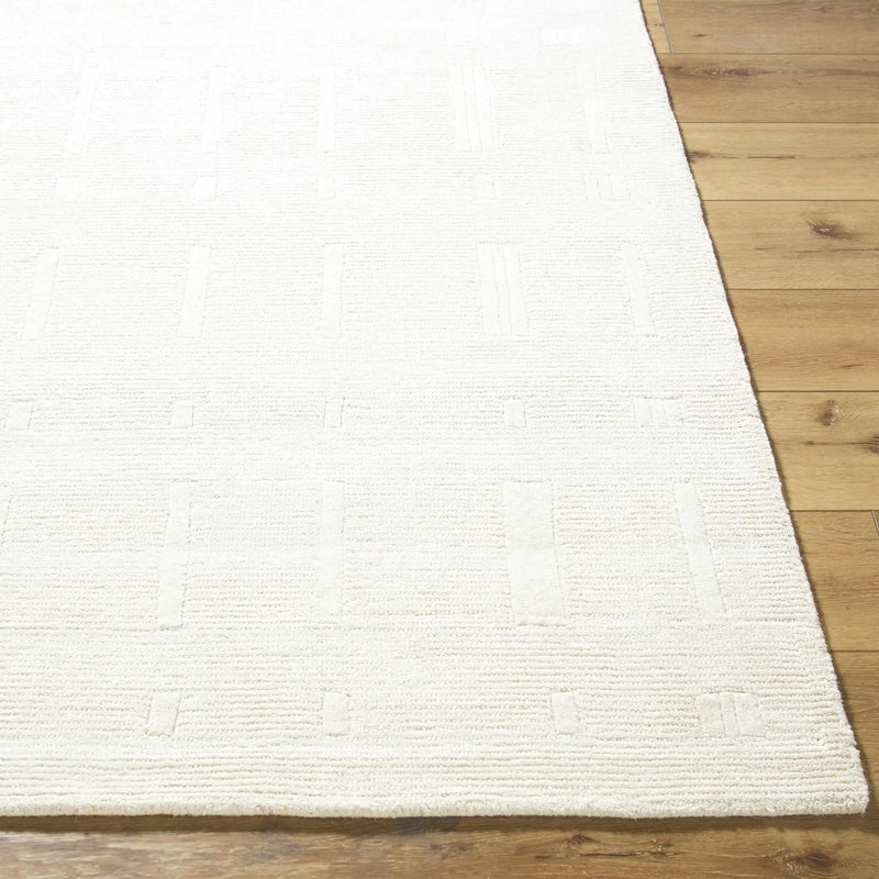 Charan Ivory Cream Area Rug by Boutique Rugs