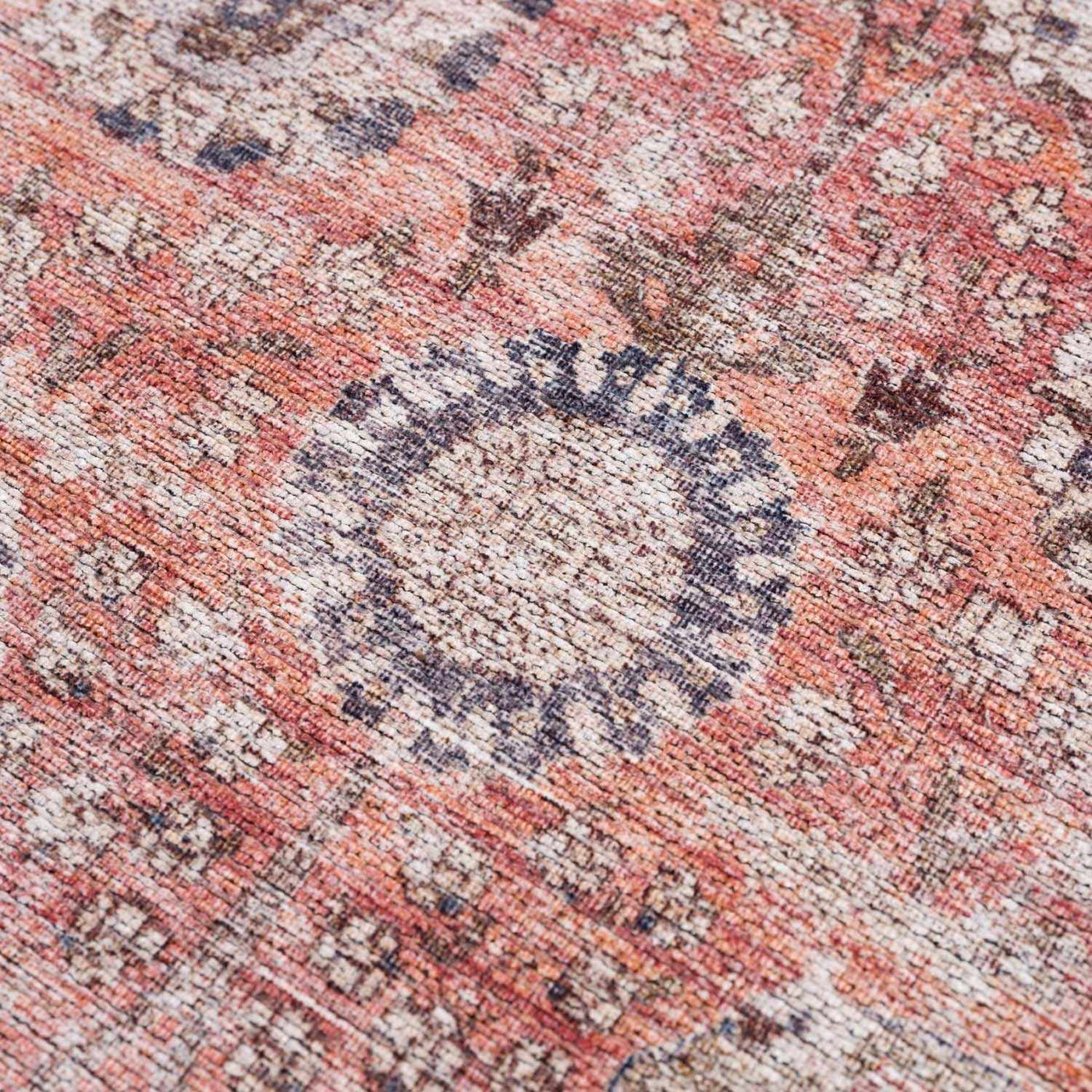 Ganyangan Red Washable Rug by Boutique Rugs