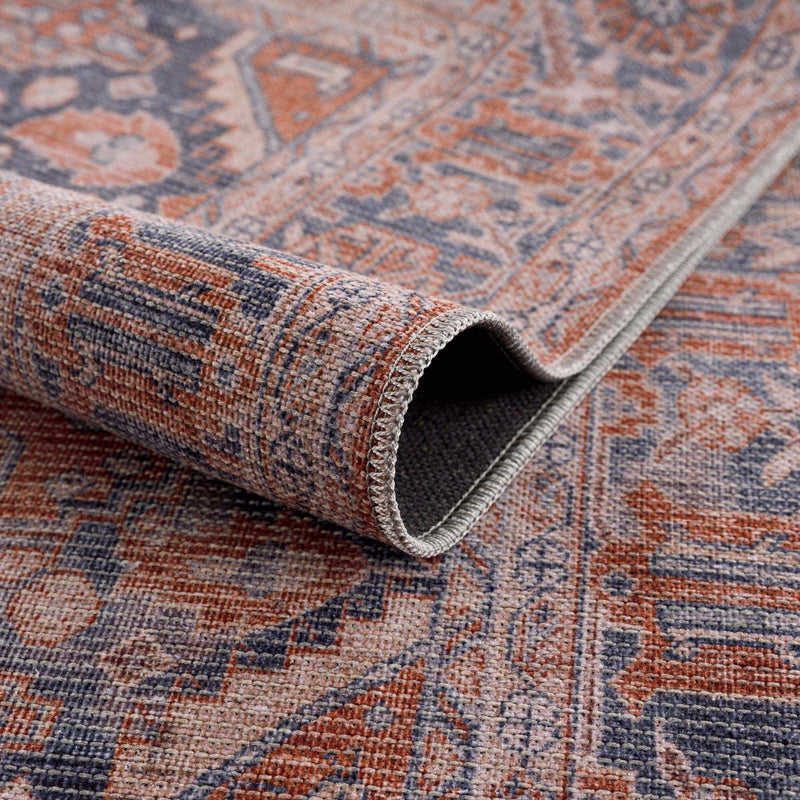 Taber Burnt Orange Persian Style Rug by Boutique Rugs