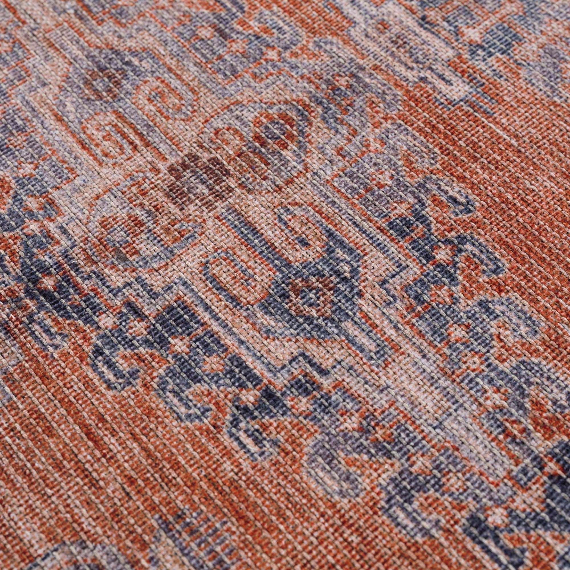 Taber Burnt Orange Persian Style Rug by Boutique Rugs