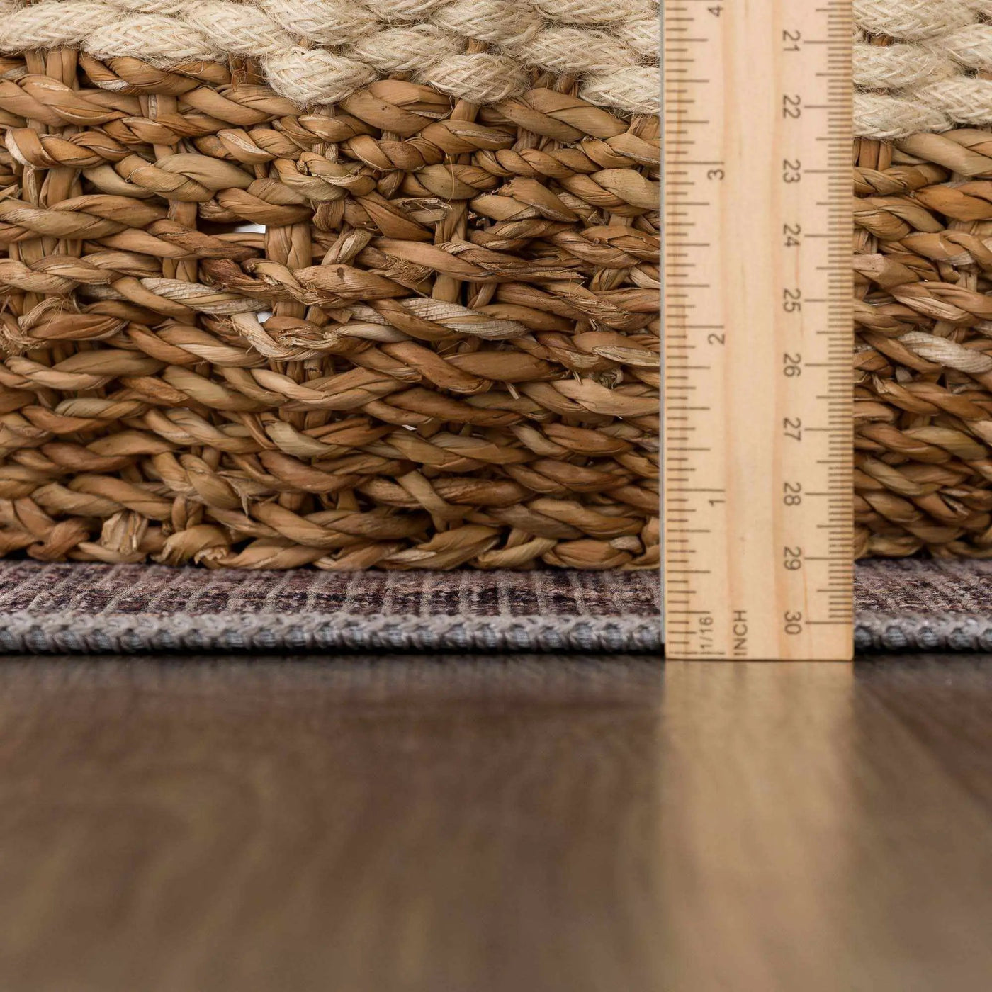 Greenpoint Dusty Blue Washable Rug by Boutique Rugs