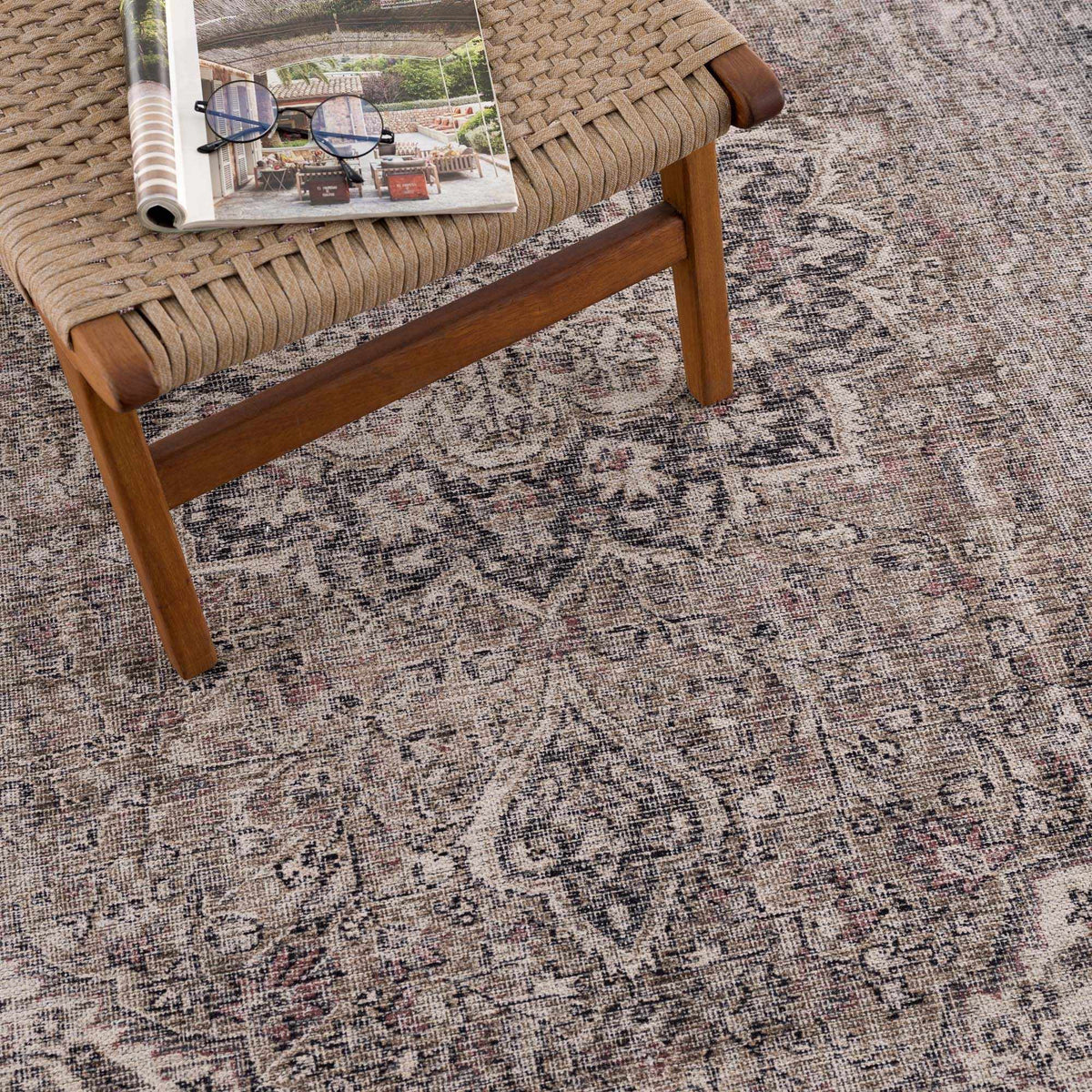 Greenpoint Dusty Blue Washable Rug, photo 22 of 40