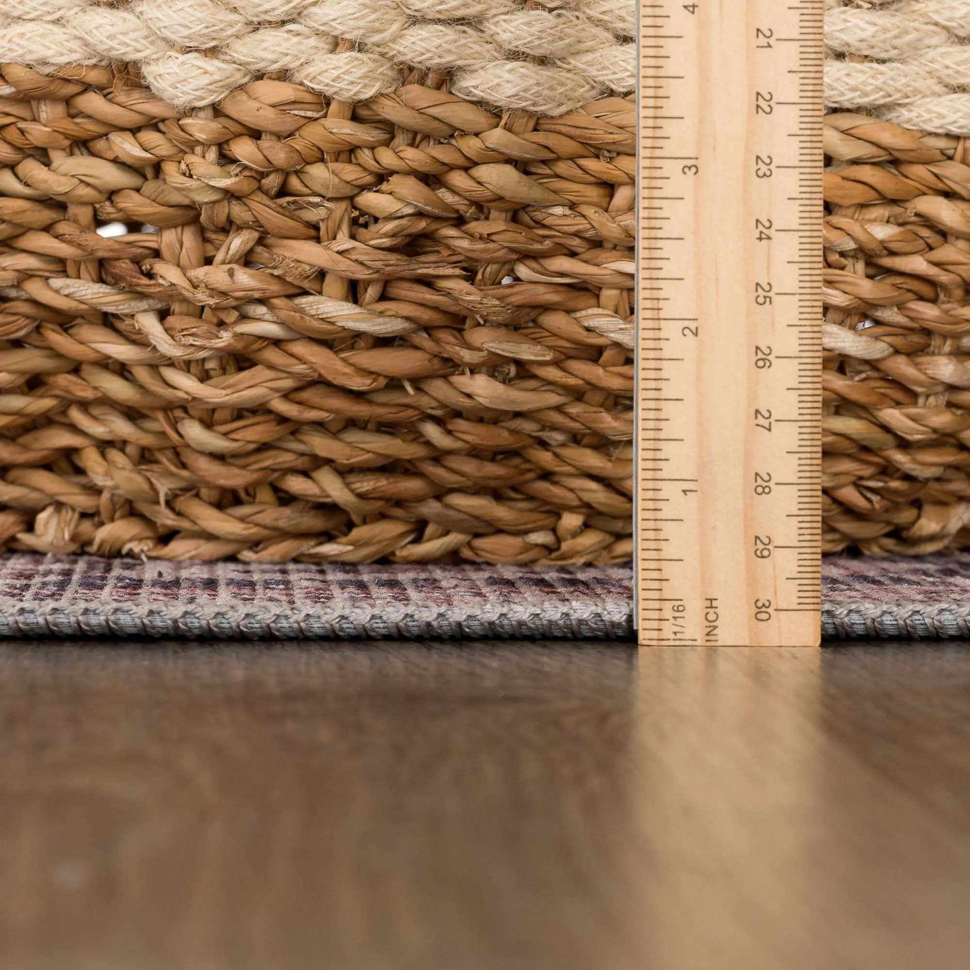 Viho Vintage Flat Pile Washable Rug - Clearance by Boutique Rugs