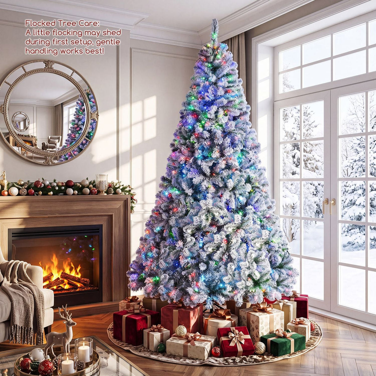 6 FT Smart Pencil Christmas Tree with RGB Lights & Music Sync, photo 9 of 9
