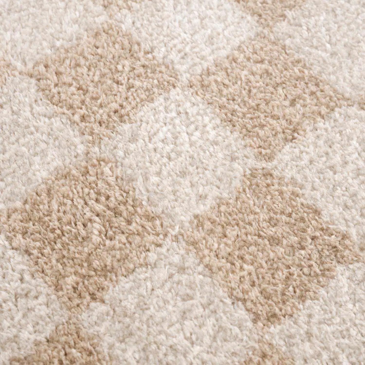 Canika Checkered Cream Washable Area Rug by Boutique Rugs