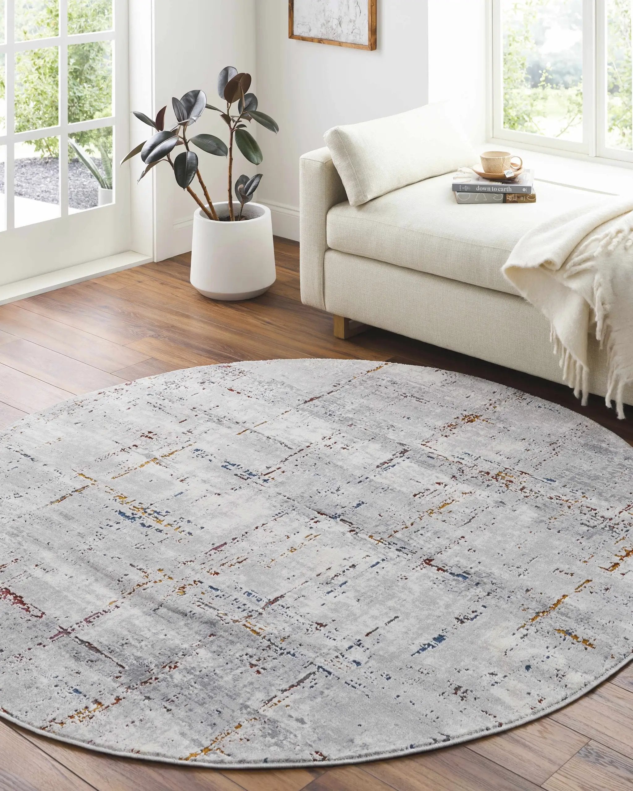 Concordia Faux Silk Rug by Boutique Rugs