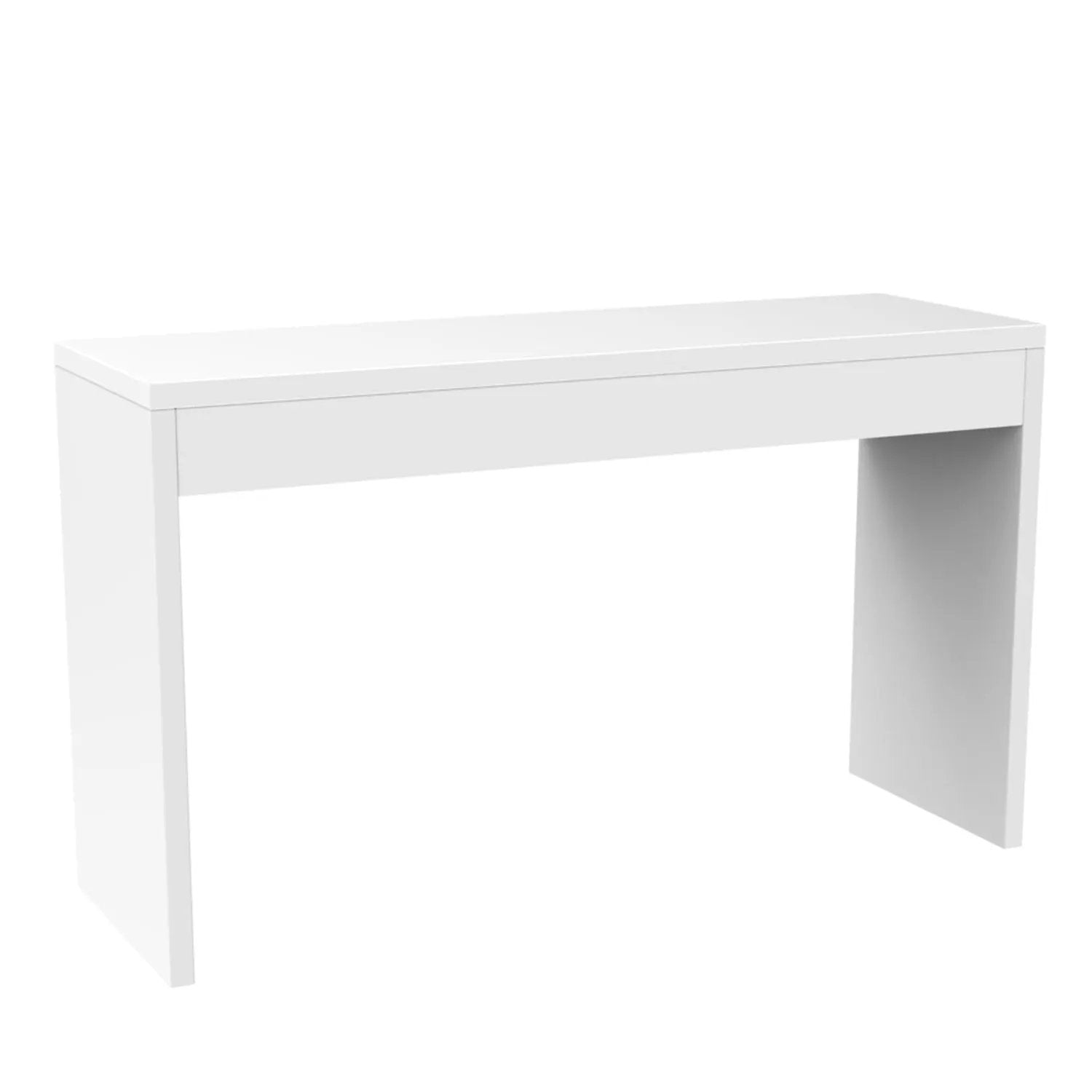 White Sofa Table Modern Entryway Living Room Console Table by HomePacific