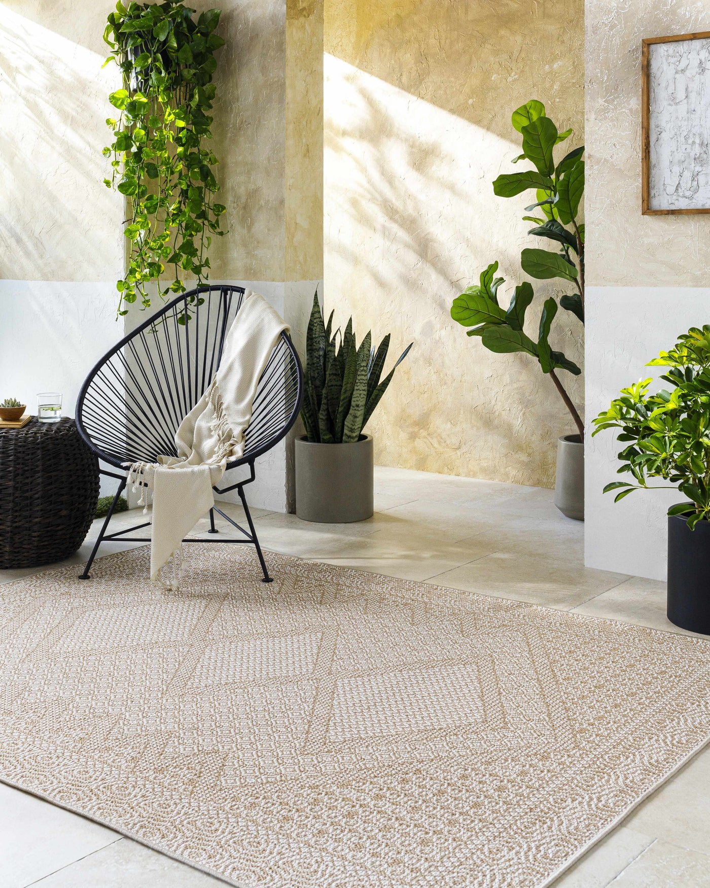 Chaman Outdoor Area Rug - Clearance by Boutique Rugs