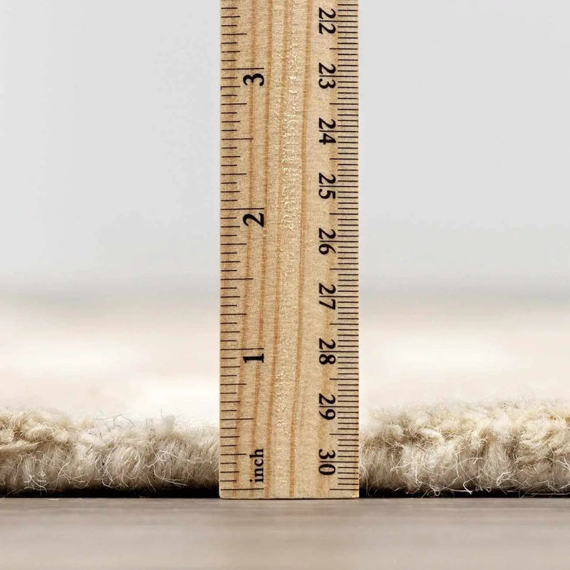 Idaho Broken-Striped Beige Area Rug by Boutique Rugs