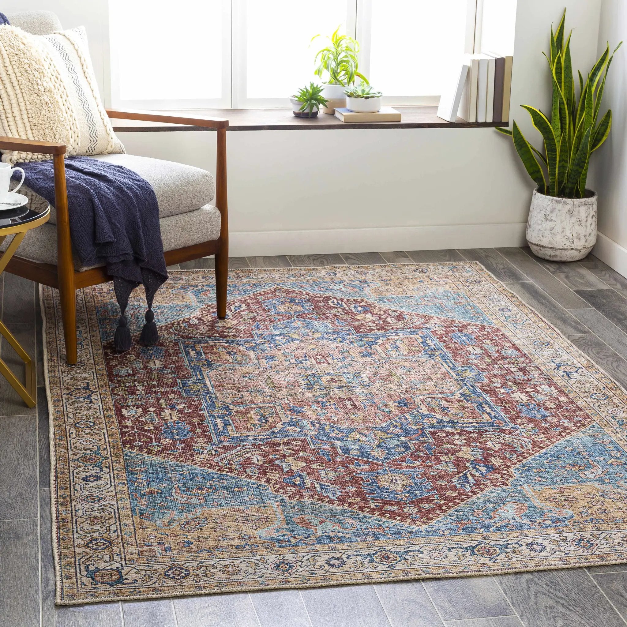 Como Washable Runner Rug - Clearance by Boutique Rugs