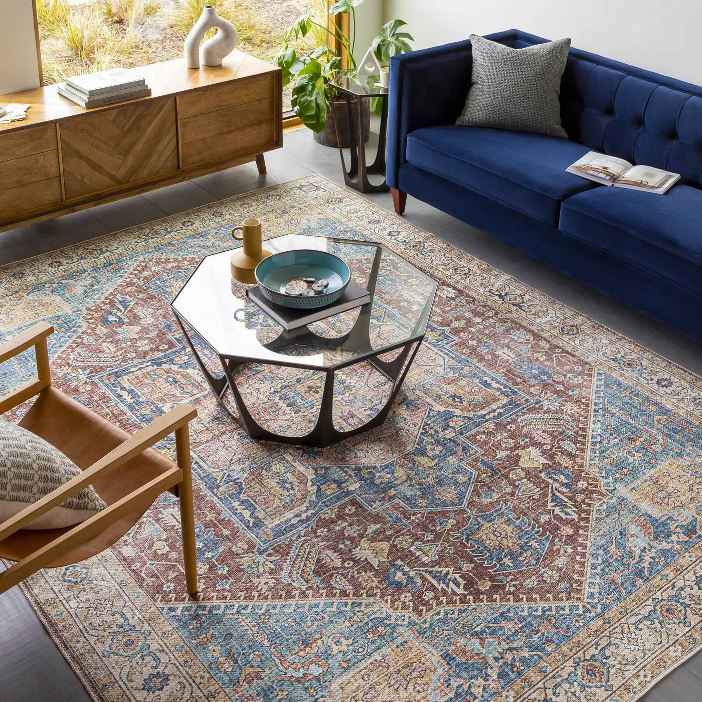 Como Washable Runner Rug - Clearance by Boutique Rugs