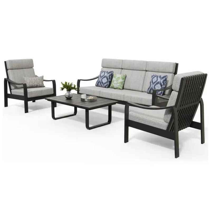 Conchay 4-Piece Aluminum Living Room Set by Outdoor-USA®