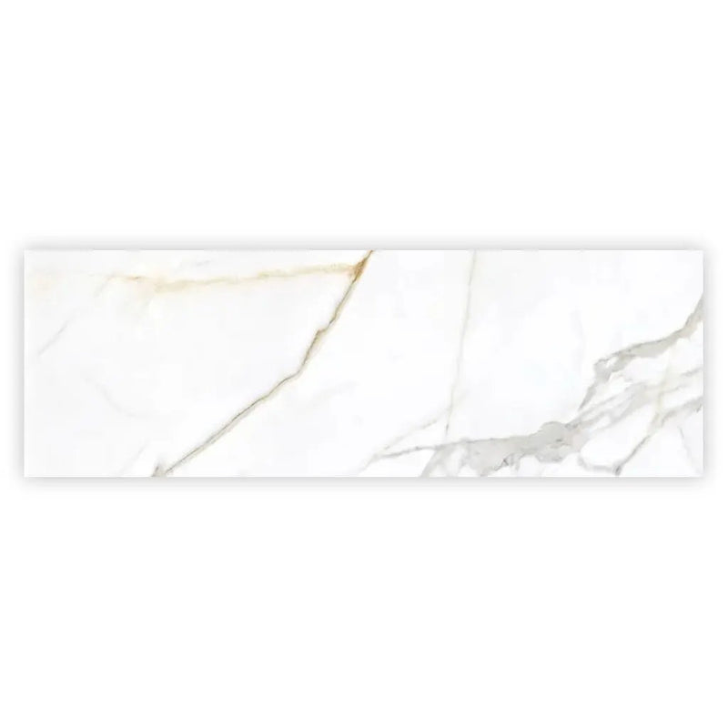 Soft White 16x48 Matte Ceramic Large Format Tile (3 pack, 15.5 sq ft/case) by Apollo Tile