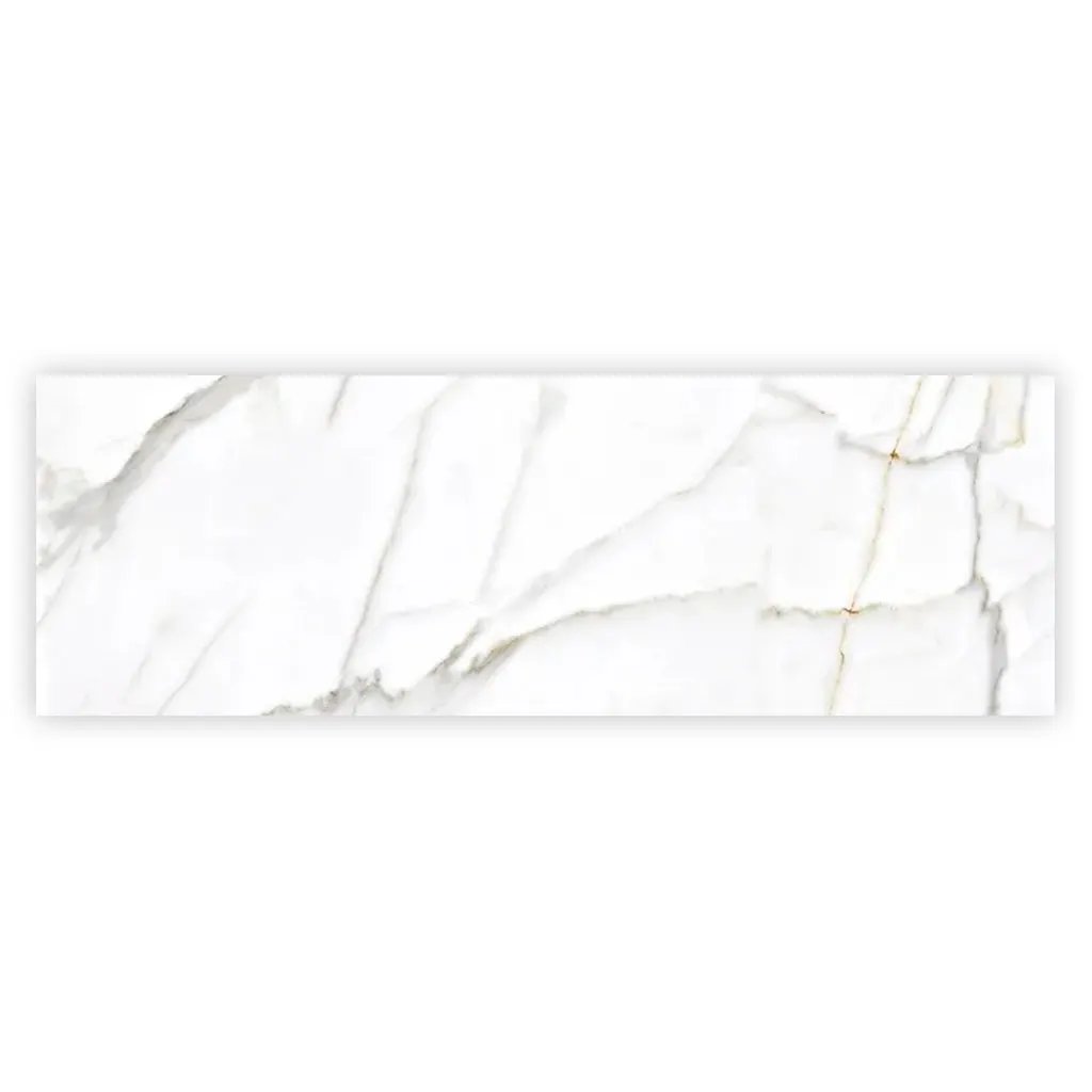 Soft White 16x48 Matte Ceramic Large Format Tile (3 pack, 15.5 sq ft/case) by Apollo Tile