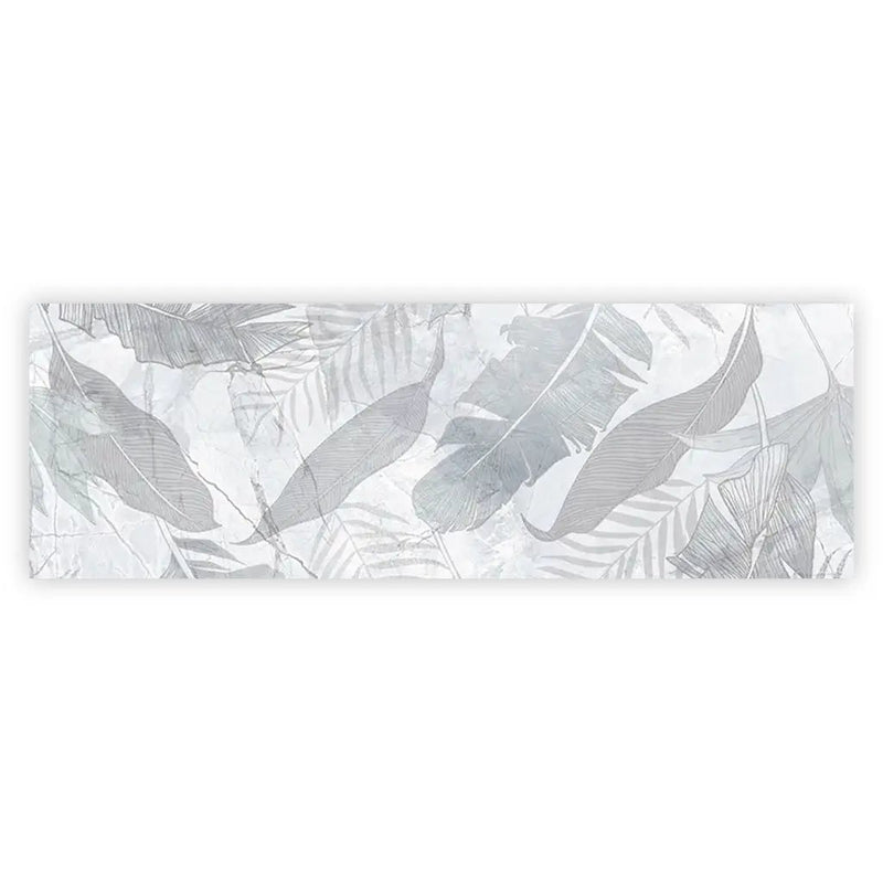 White Gray 16x48 3rd Fired Ceramic Large Format Tile (2 pack, 10.34 sq ft/case) by Apollo Tile