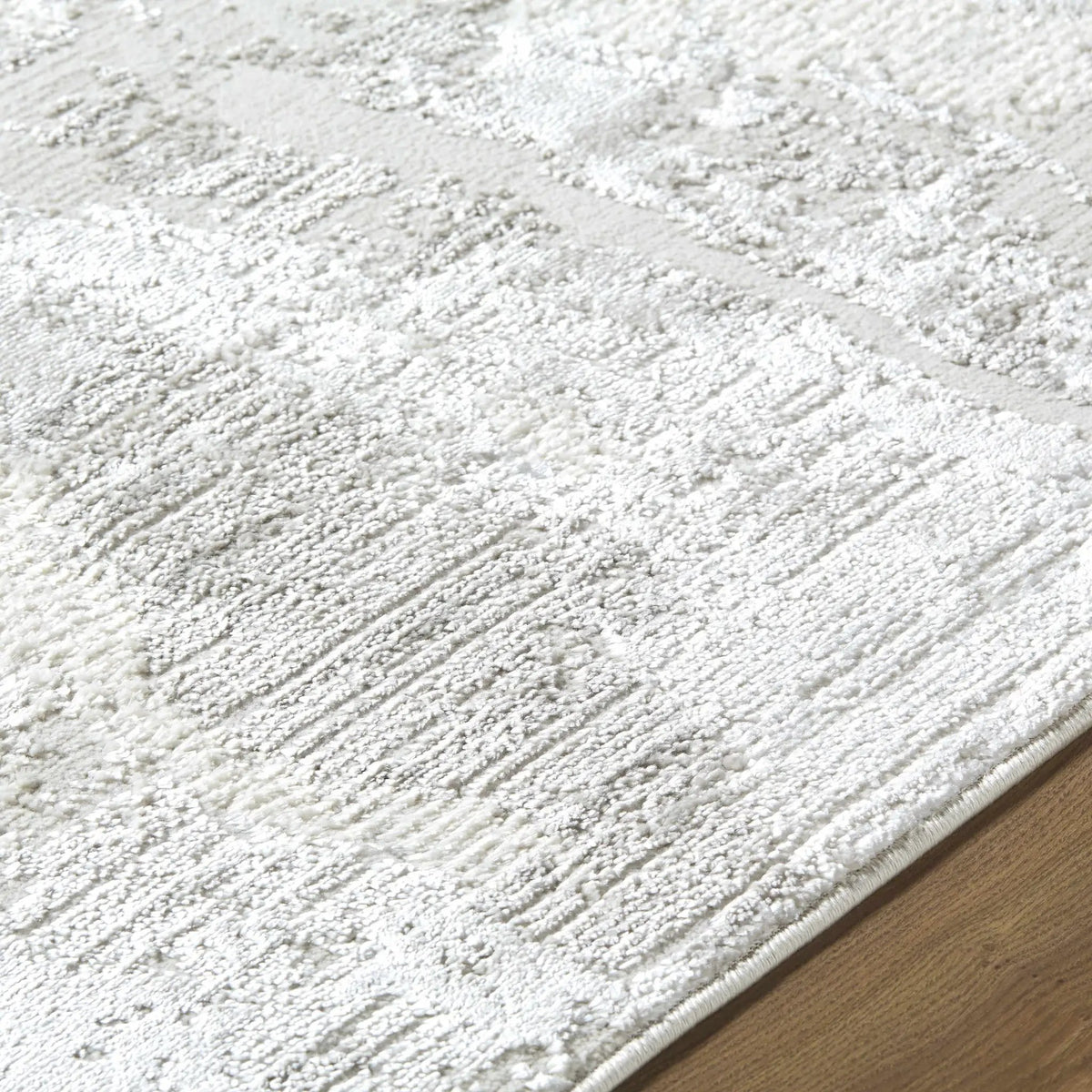 Chroma Abstract Cream Area Rug, photo 3 of 7