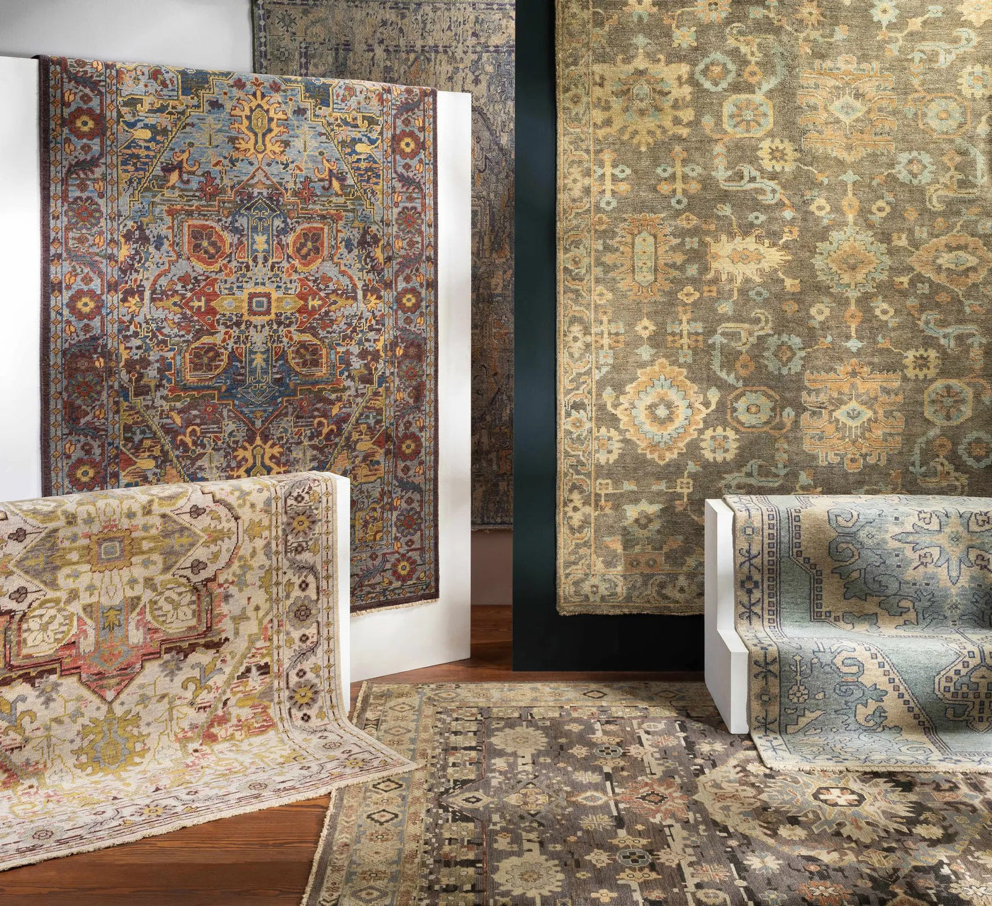 Asotin Hand Knotted Wool Area Rug - Clearance by Boutique Rugs