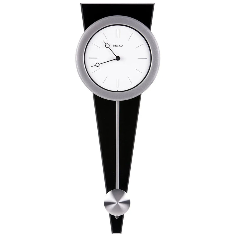 Contemporary Wall Clock with Functional Pendulum Design by HomePacific