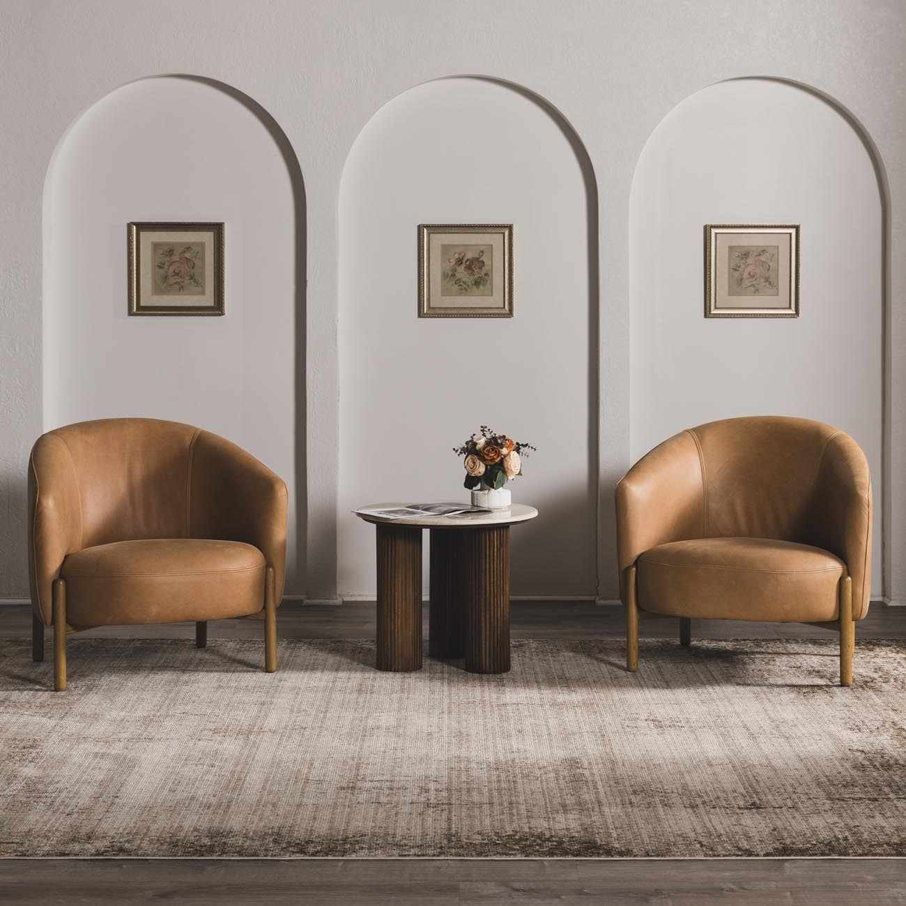 Myrtle Avenue Machine Woven Galey Alix x LIVABLISS GAMY-2303 Area Rug by Boutique Rugs