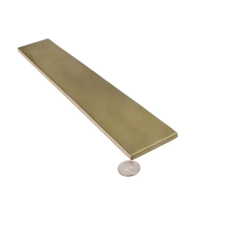 Olive Green 2.6x16 Glossy Ceramic Subway Tile (38 pack, 10.76 sq ft/case) by Apollo Tile