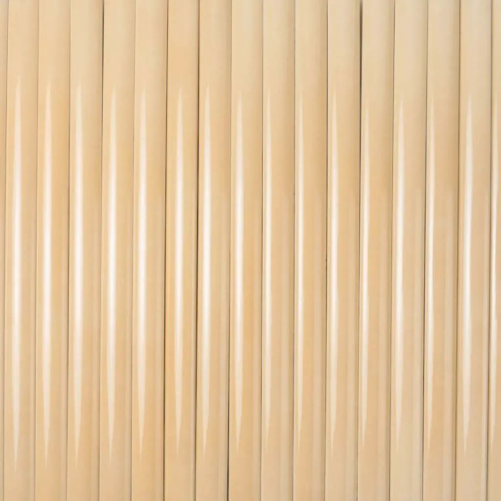 Beige 0.5x8 Glossy Ceramic Pencil Tile Trim (10 pack, 0.3 sq ft/case) by Apollo Tile