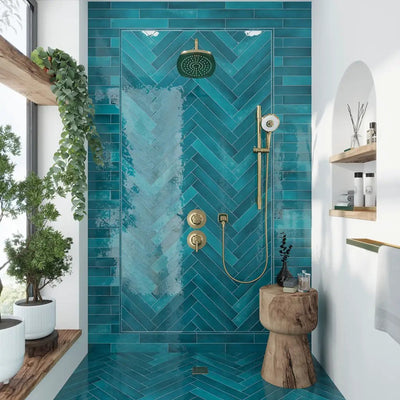 Blue Subway Tile
