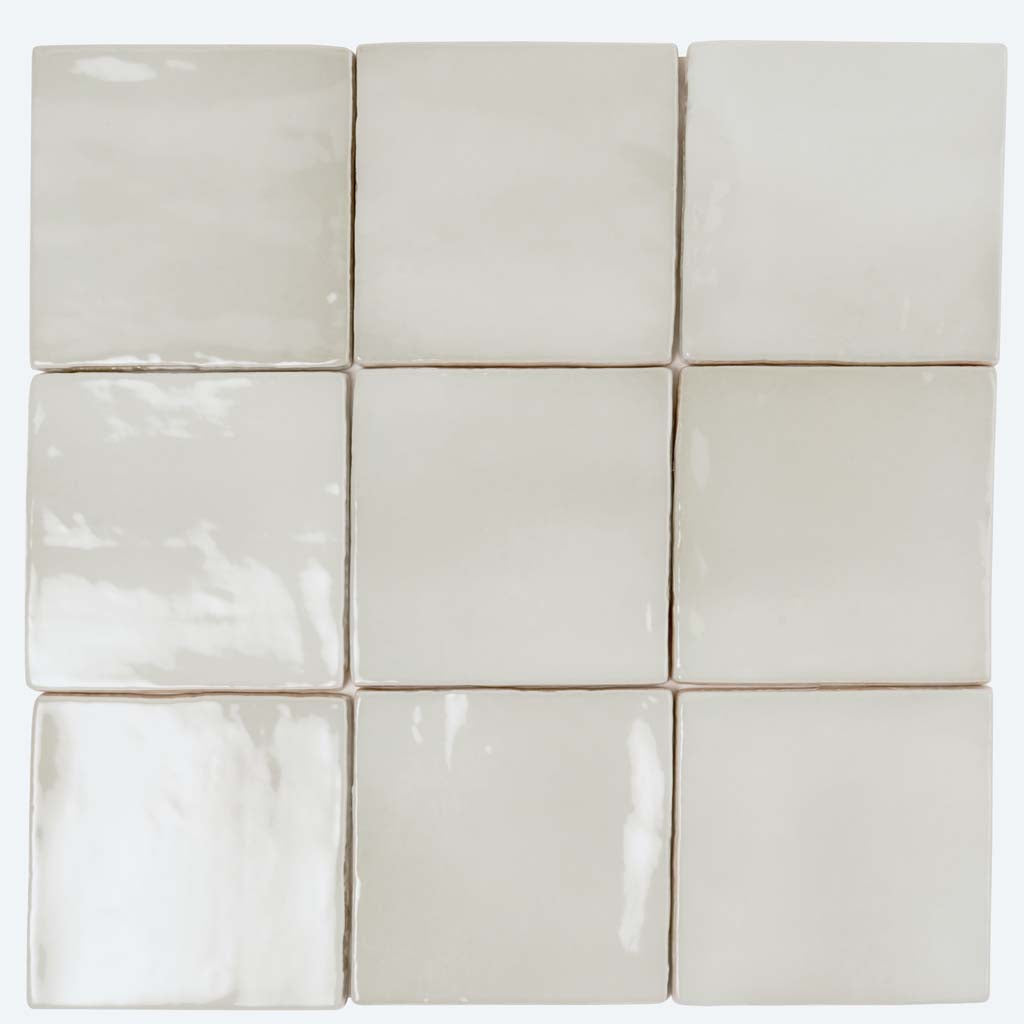 Silken 3.94 in. x 3.94 in. Glossy Tea Green Ceramic Square Tile (60 pack, 6.46 sq. ft./case), photo 4 of 9