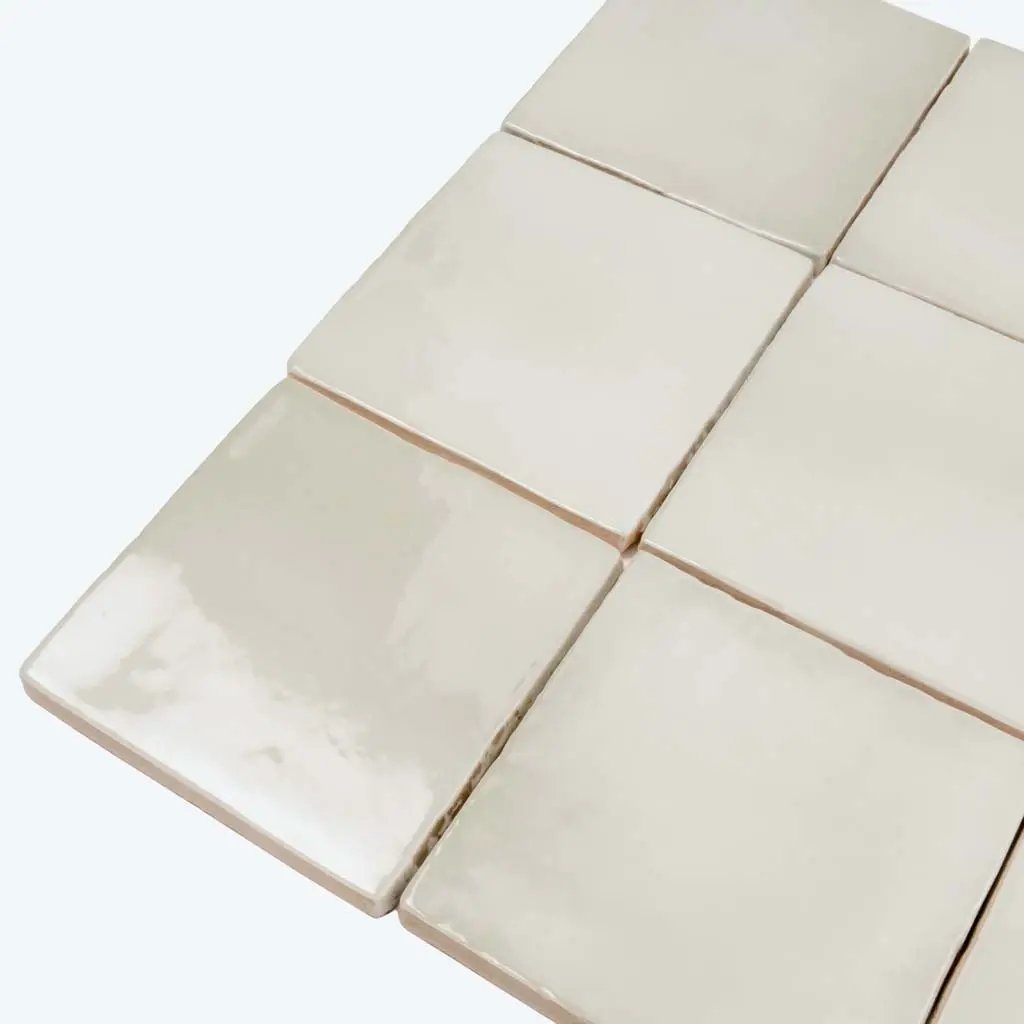 Silken 3.94 in. x 3.94 in. Glossy Tea Green Ceramic Square Tile (60 pack, 6.46 sq. ft./case) by Apollo Tile