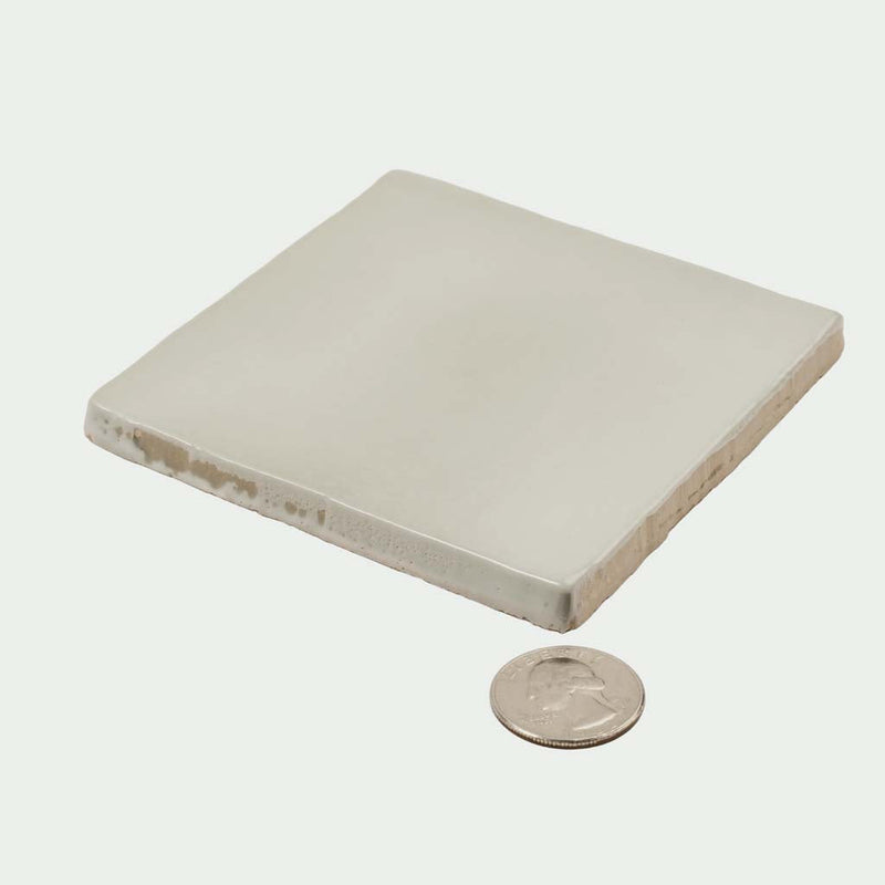 Silken 3.94 in. x 3.94 in. Glossy Tea Green Ceramic Square Tile (60 pack, 6.46 sq. ft./case), photo 6 of 9