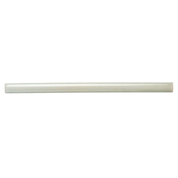 Tea Green 0.5x8 Glossy Ceramic Pencil Tile Trim (10 pack, 0.3 sq ft/case)