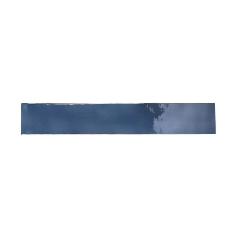 Navy Blue 2.6x16 Glossy Ceramic Subway Tile (38 pack, 10.76 sq ft/case) by Apollo Tile