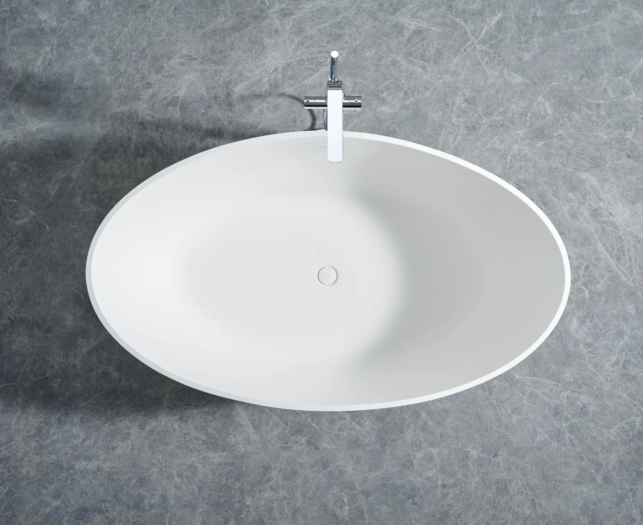 Crestwood Freestanding Solid Surface Bathtub by Ancerre Designs
