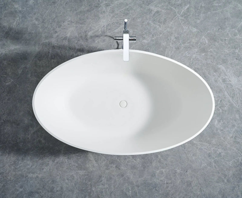 Crestwood Freestanding Solid Surface Bathtub by Ancerre Designs