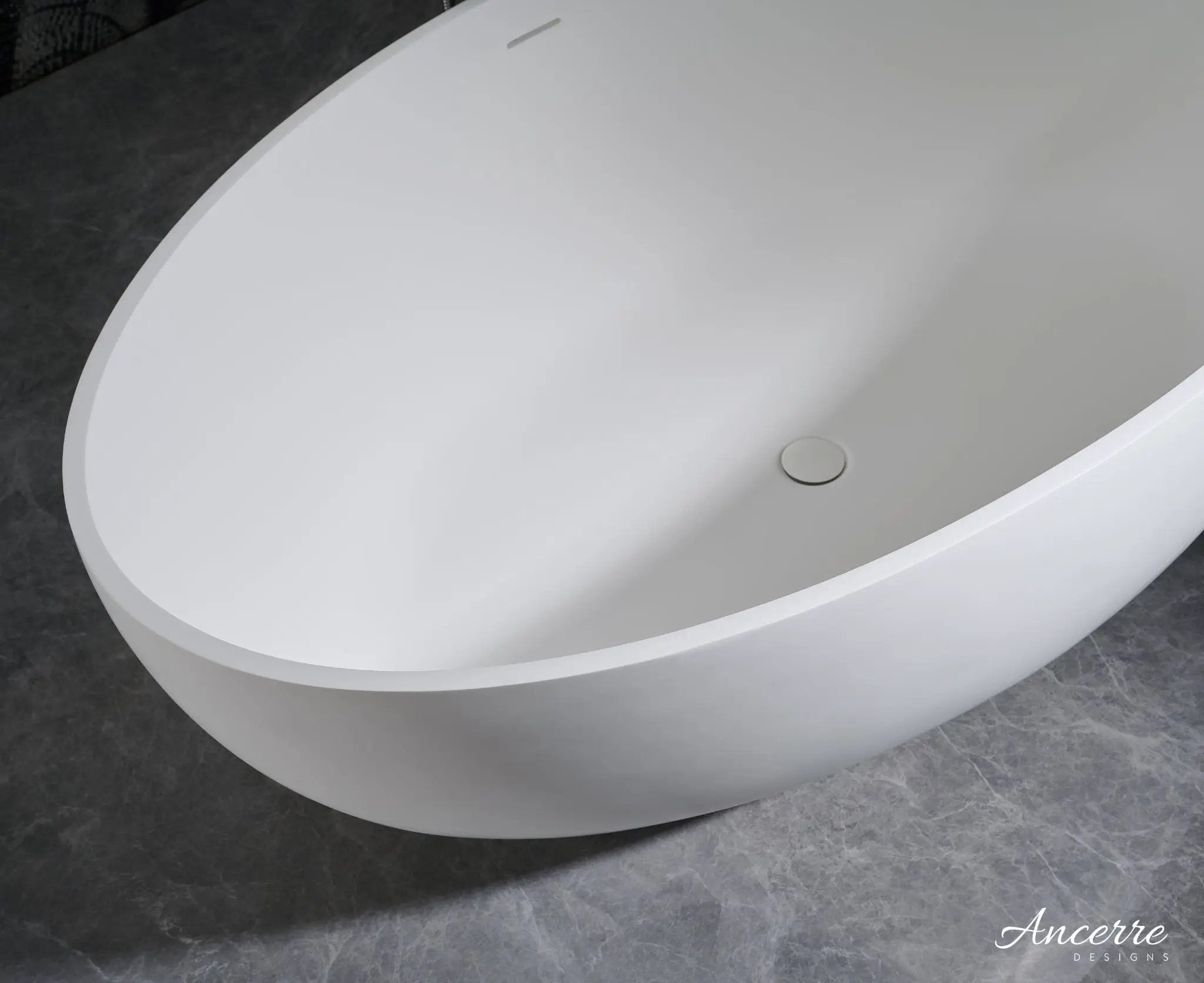 Crestwood Freestanding Solid Surface Bathtub by Ancerre Designs