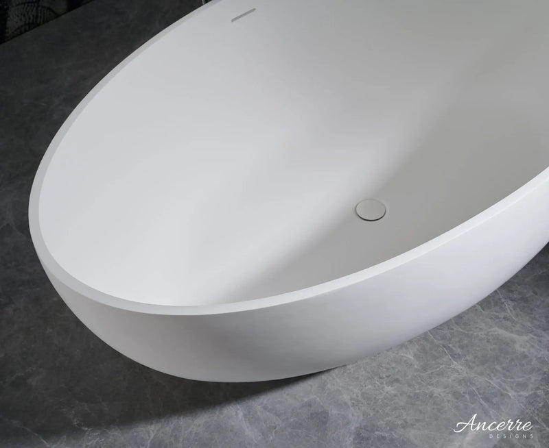 Crestwood Freestanding Solid Surface Bathtub by Ancerre Designs