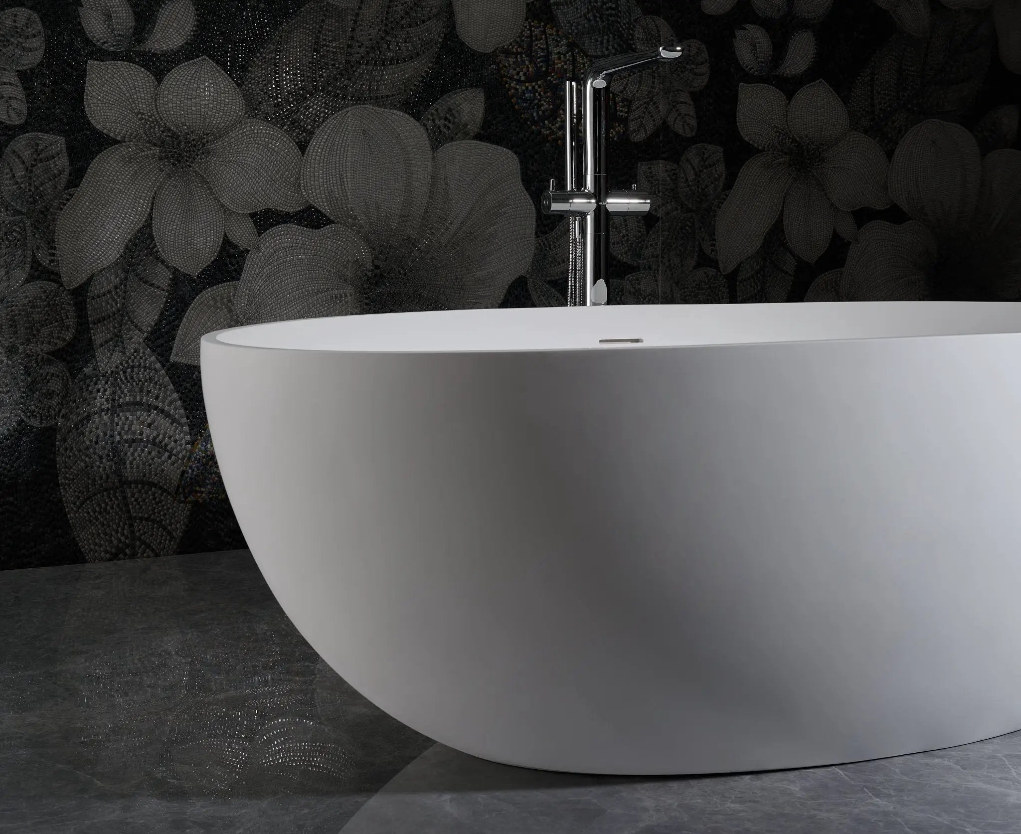 Crestwood Freestanding Solid Surface Bathtub by Ancerre Designs