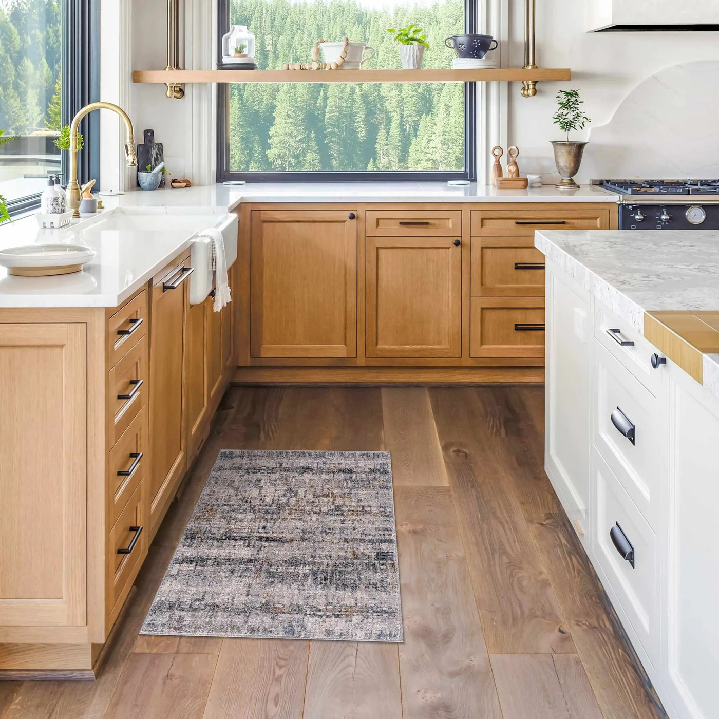 Hughesdale Distorted Lines Luxe Area Rug by Boutique Rugs